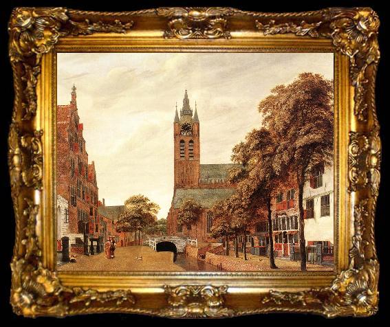 framed  HEYDEN, Jan van der View of the Westerkerk, Amsterdam f, ta009-2